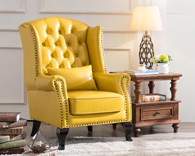 酒店單人皮藝沙發(fā)_型號HT00