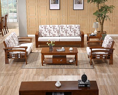 新中式實(shí)木沙發(fā)床_型號(hào)CB009