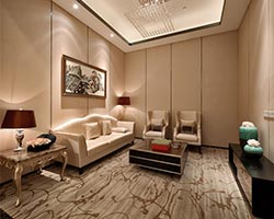 河源寶晟地產(chǎn)售樓中心家具實拍圖