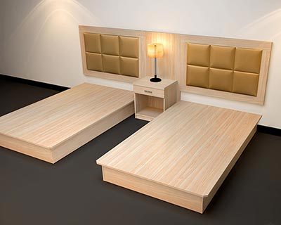 酒店板式床_型號HT016