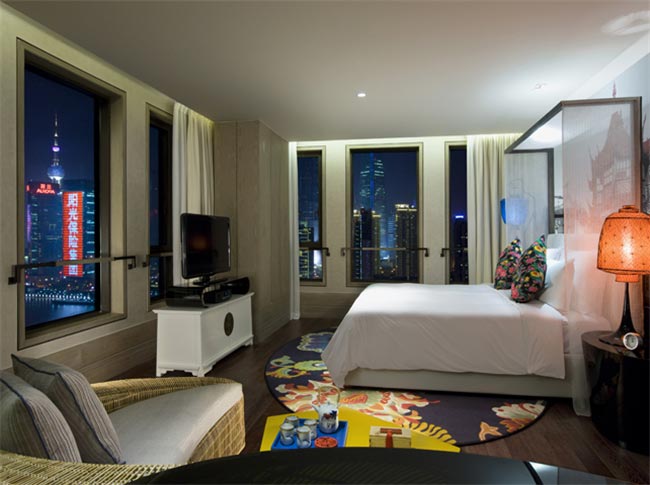 上海英迪格酒店客房家具裝修效果圖