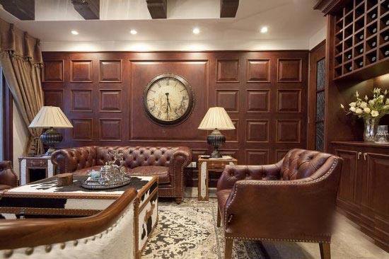 萬(wàn)科朗潤(rùn)園別墅售樓處家具裝修效果圖