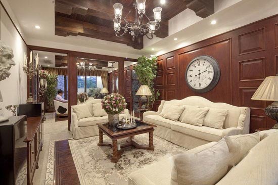 萬(wàn)科朗潤(rùn)園別墅售樓處家具裝修效果圖