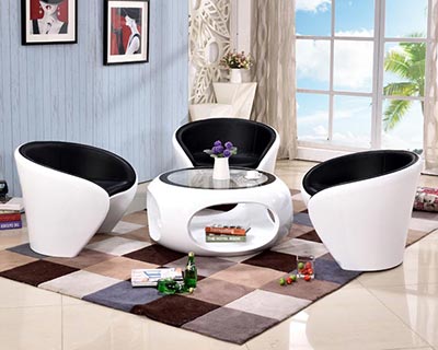 售樓處接待桌椅_型號(hào)SC007