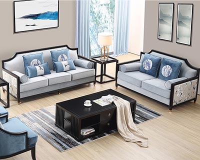 中式酒店沙發(fā)_型號HT048