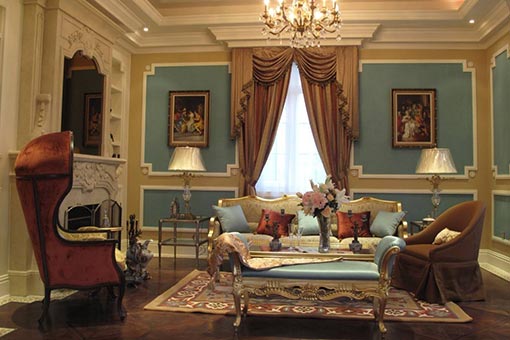 高檔別墅家具圖片