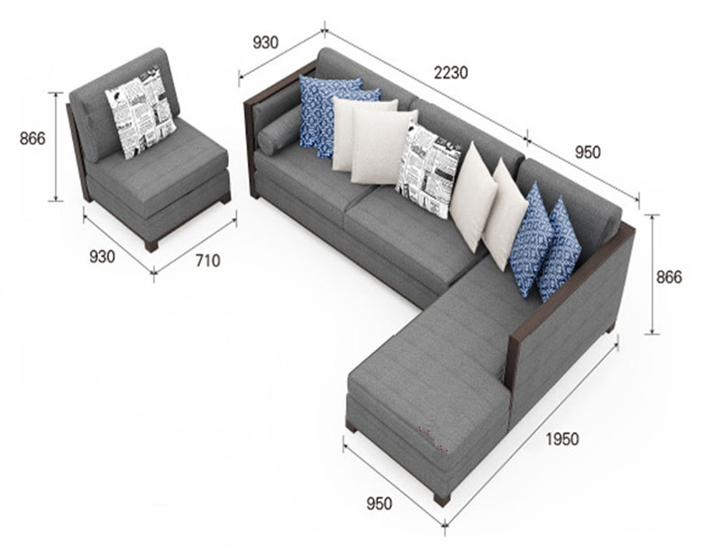 夢(mèng)達(dá)新中式會(huì)所沙發(fā)尺寸示意圖