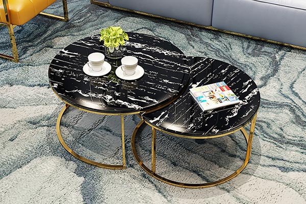 酒店圓茶幾圖片