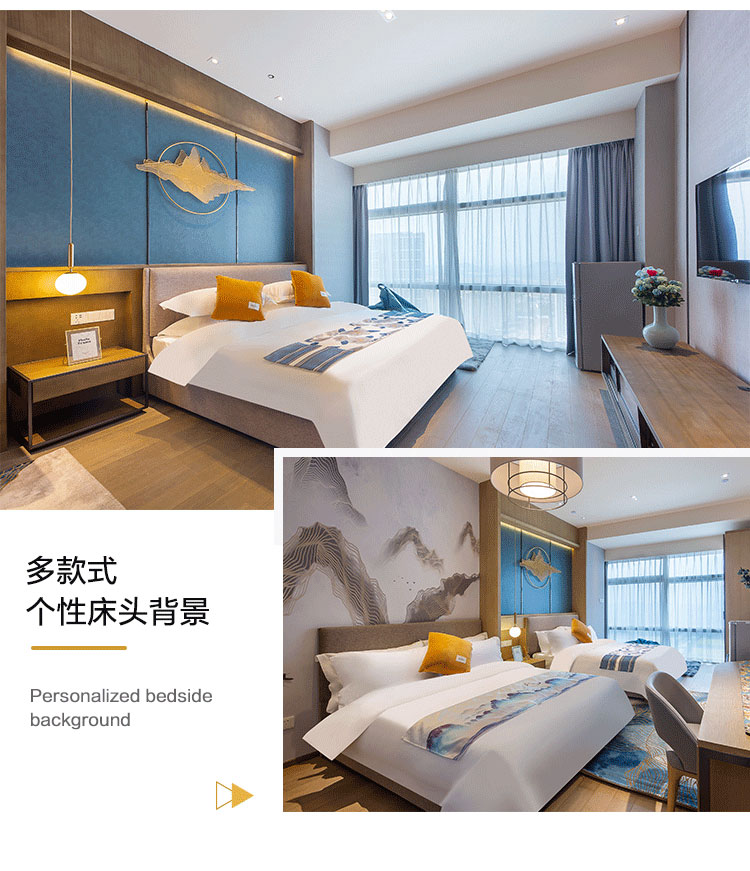 民宿酒店家具之床頭圖片