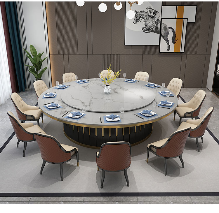 酒店餐桌椅裝修效果圖