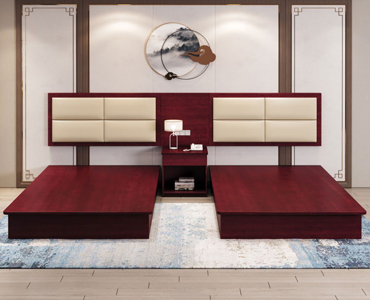 快捷酒店床圖片