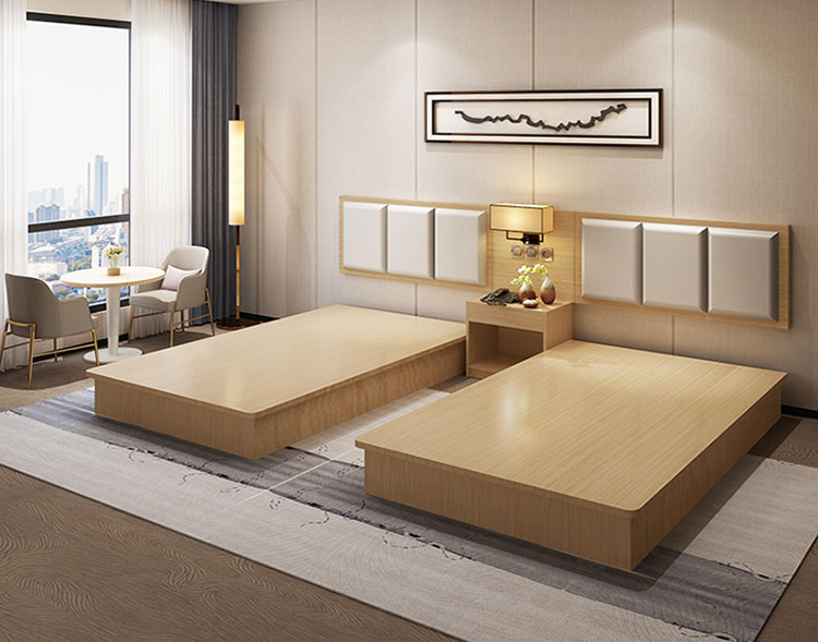 快捷酒店床圖片