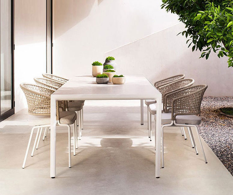 酒店戶外露天餐廳家具圖片