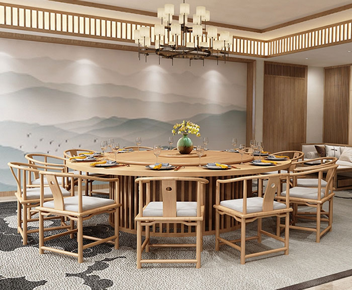 酒店餐桌椅圖片