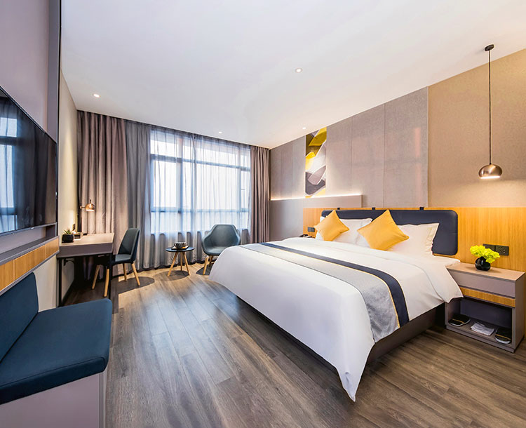 賓館客房家具圖片