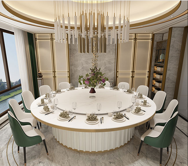 酒店餐桌椅圖片