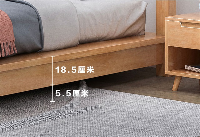 民宿特殊實(shí)木床圖片