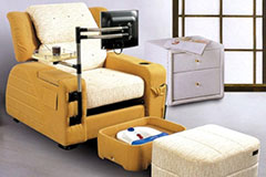 帶電視足浴沙發(fā)怎么放網(wǎng)線？