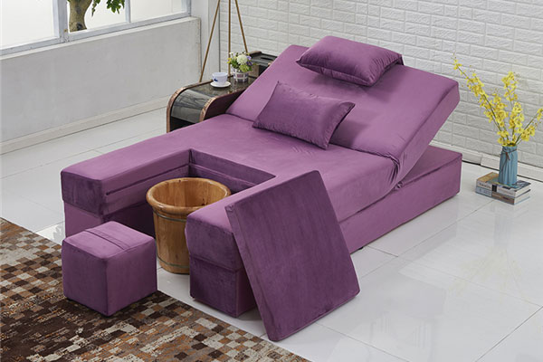 足浴足療沙發(fā)床圖片